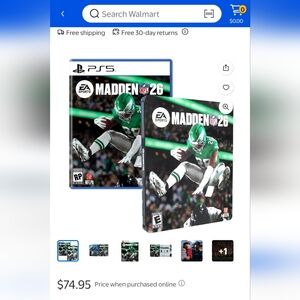 Madden NFL Steelbook + Sealed Game - Steelbook Dented - Read